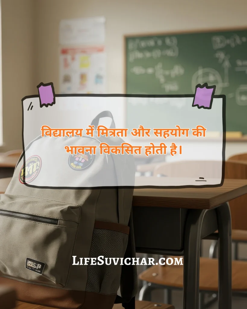 Thought In Hindi For School Assembly