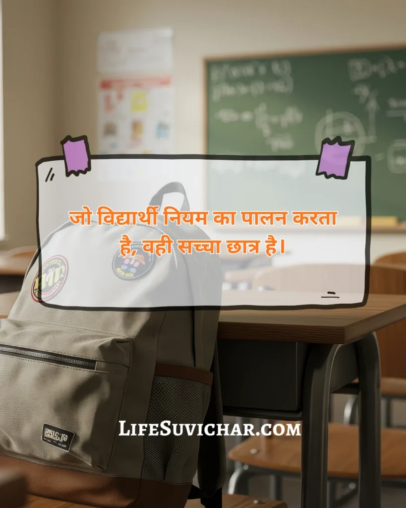 Thought In Hindi For School Assembly