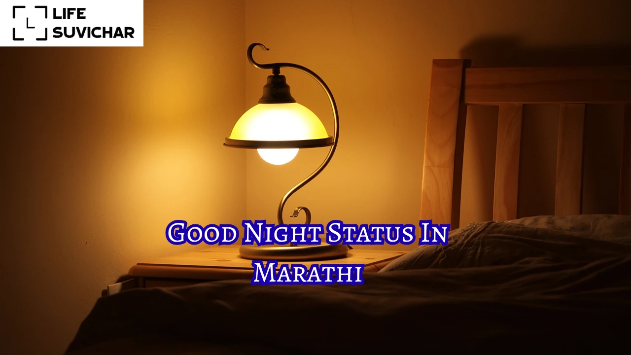 Good Night Status In Marathi