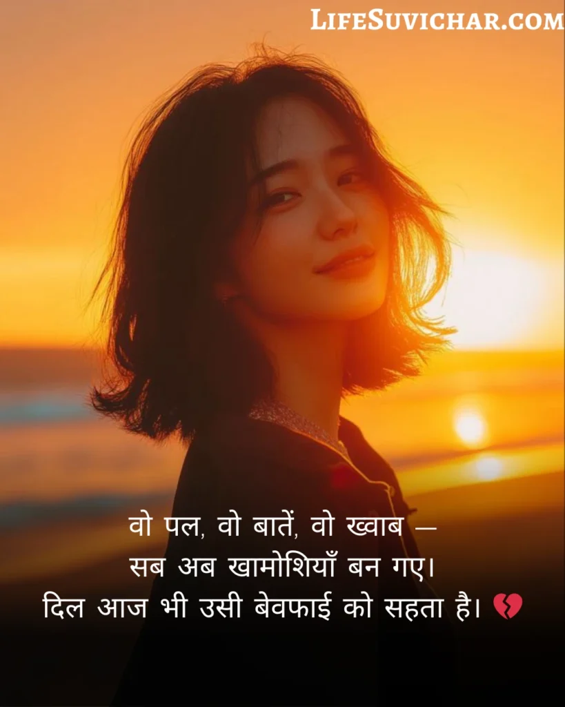 दिल टूटने वाली शायरी